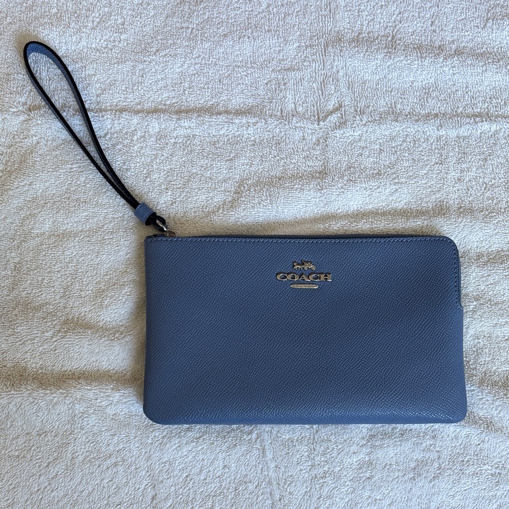 Coach Periwinkle Wristlet
